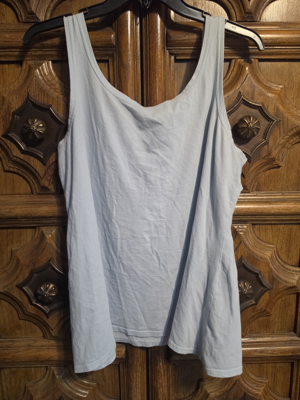 cut loose Light Blue Scoop Neck Tank Top - Picture 3 of 3